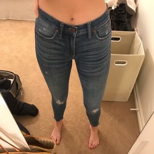 Madewell skinny jeans